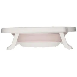 KEEEPER Faltbare Babywanne mit Stöpsel, Ab 0 bis ca. 12 Monate, 33 l, 48 x 82 x 23,5 cm, Maja, Pink (Nordic Pink)