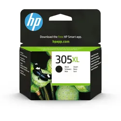 HP 305XL Schwarz Original Druckerpatrone mit hoher Reichweite