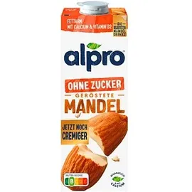 Alpro® OHNE ZUCKER Mandeldrink 8x 1,0 l