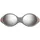 Julbo Loop L Kinder-Sonnenbrille Vollrand Rund Kunststoff-Gestell, grau