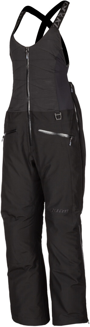 Klim Allure Damen Snowmobil Latzhose, schwarz, Größe XL