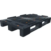 Craemer Kunststoffpalette L1200xB800xH150mm 3Kufen durchbrochen m.Rand HD-PE CRAEMER