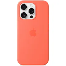 Apple iPhone 16 Pro Silikon Case mandarine