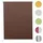 MCW Rollo 160 x 40 cm Blickdicht/Braun