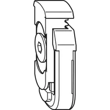 Winkhaus Rahmenteil Rt.dfe-tfe, Schließblech Sbs, silber
