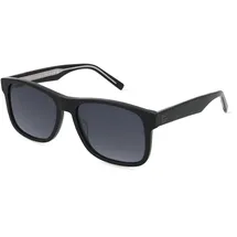 Tommy Hilfiger TH 2073/S Herren-Sonnenbrille Vollrand Quadratisch Acetat-Gestell, schwarz
