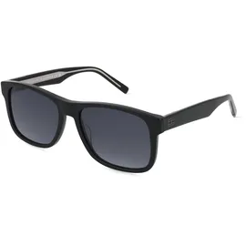Tommy Hilfiger TH 2073/S Herren-Sonnenbrille Vollrand Quadratisch Acetat-Gestell, schwarz