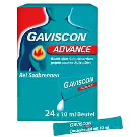 RECKITT Advance Pfefferminz Suspension bei Sodbrennen 24 x 10 ml