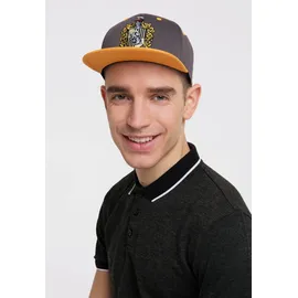 LOGOSHIRT Baseball Cap Hufflepuff grau/gelb One Size