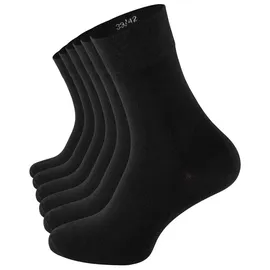 Clark Crown® Socken 6 Paar Schwarz 39-42