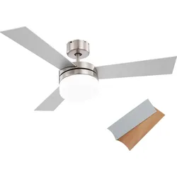 LED Decken Lampe Ventilator Beleuchtung Kühler Lüfter Fernbedienung Leuchte