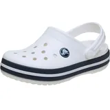 Crocs Toddler Crocband Clog White / Navy 27 / 28