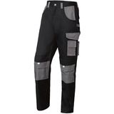 PARKSIDE PERFORMANCE® Herren Arbeitsbundhose (schwarz/grau, 54)