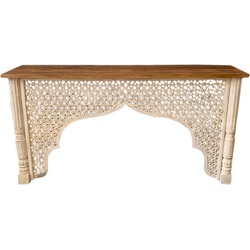 Marrakesch Orient & Mediterran Interior Konsole Orientalische Konsole Sideboard Zhora Vintage Konsolentisch, Breite 150 cm 180 cm