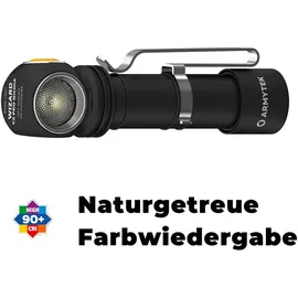 Armytek Wizard C2 Pro Nichia LED Stirnlampe mit Akku High CRI