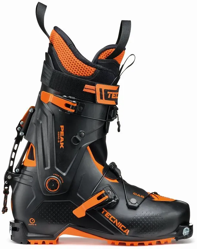 TECNICA Tourenskischuh ZERO G PEAK - Hr., black/orange 956 (27.5 MP)