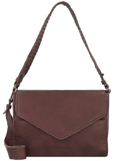 Cowboysbag Standlake Schultertasche Leder 28 cm  braun