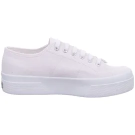 SUPERGA Damen Plateau Sneaker - Blau,Rot,Weiß - 39