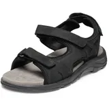 VITAFORM Freizeitsandalen Herren Schwarz 43