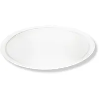 Wilmax England Wilmax Pizzateller 35.5 cm aus Porzellan, Weiß, 3er Set