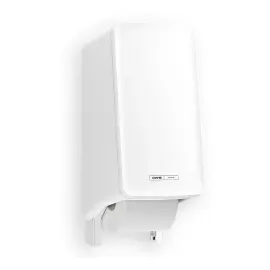CWS PureLine Toilettenpapierspender, mechanisch 1700347 , Farbe: weiß, für 2 Toilettenpapierrollen
