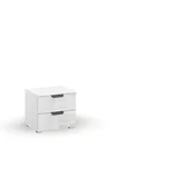 Rauch Möbel Nachttisch in alpinweiß. Abmessungen (BxHxT) 47x43x42 cm