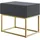 Selsey Nachtschrank Veldio 50 x 44 x 0 cm Schwarz