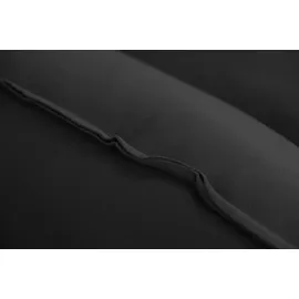 KAWOLA Hocker DAVITO Megahocker Polsterhocker Leder schwarz