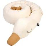 Julius Zöllner Bettschlange Musselin Sleep Buddy 180 cm, natur