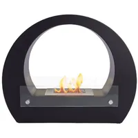 PURLINE Halbkreisförmiger Bio-Ethanol-Kamin Saturno 2000w