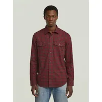 G-Star Slim Fit Langarmhemd Mehrfarbig S