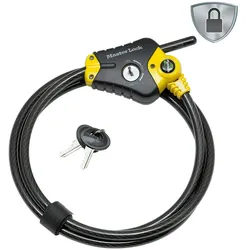 Master Lock H0100EURHRO Feuer- und Wasserfeste Sicherheitskassette, klein mit Zylinderschloss