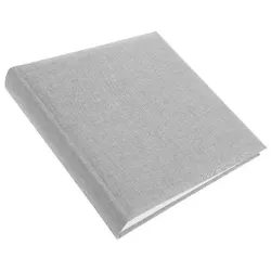 goldbuch Leinen Fotoalbum Summertime Trend 2 30x31cm 100 weiße Seiten grau