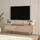 [en.casa] Kvænangen TV-Lowboard 160 x 35,5 x 45 cm Eichen-/Rattanoptik Metall