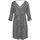 VIVANCE Jerseykleid Shirtkleid Animalprint Schwarz/Weiß 38