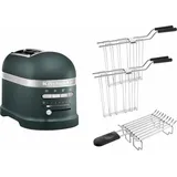 KitchenAid Paket 2, 2-Scheiben Toaster Artisan 5KMT2204 Farbe:Pebbled Palm