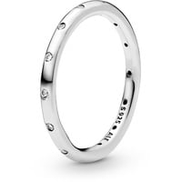 PANDORA Damen-Ring Tröpfchen 925 Silber Zirkonia weiß Gr. 54 (17.2) - 190945CZ-54