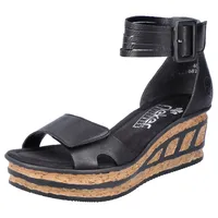 Rieker Sandalette, mit trendiger Laufsohle in Kork-Optik,