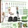 aiyaplay Ninja Warrior Hindernisparcours für Kinder Ninja Slackline Kit Grün