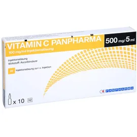 Panpharma GmbH Vitamin C Panpharma 100 mg/ml Injektionslösung