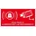 SafetyMarking Hinweisschild Objekt alarmgesichert und videoüberwacht 8,5 x 4,5 cm