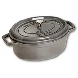 Bratpfanne Staub Cocotte, Grau, Gusseisen, 4,25 L, 1 Stück(S), 29 Cm