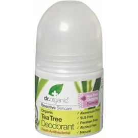 Dr Organic Teebaum-Deodorant Roll-On 50 ml