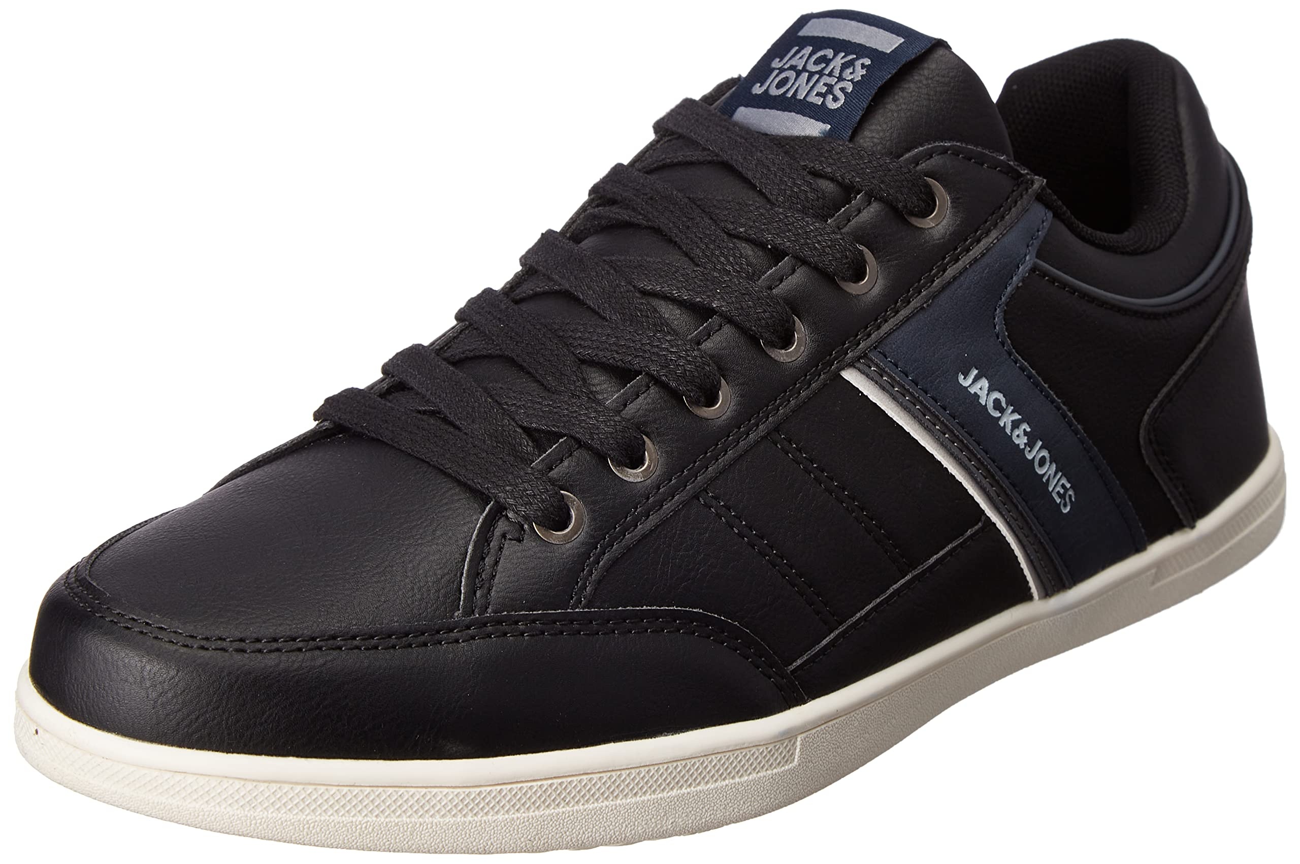 JACK&JONES Herren JFWBRADFIELD LN Sneaker, Anthracite/Detail:Winter, 41 EU