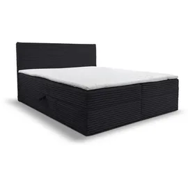 venasi möbel Tilly 180 x 200 cm H2/H3 Schwarz