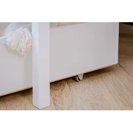 Kids Collective Hochbett Kids Collective 90 x 200 cm Kiefer massiv weiß