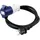 McPower CEE-Adapter 1300517, Länge 1,5 m, Schutzkontakt 230 V auf CEE 16 A | 230 V, IP44,