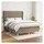 vidaXL Boxspringbett 140 x 200 cm Taupe