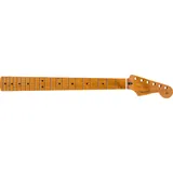 Fender Stratocaster-Hals aus geröstetem Ahorn, 21 schmale hohe Bünde, 9,5 Zoll, Ahorn, C-Form