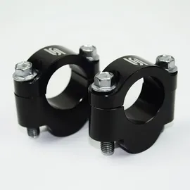 Scar Lenkererhöhung +20 mm für Lenker Ø28,6 mm Schwarz